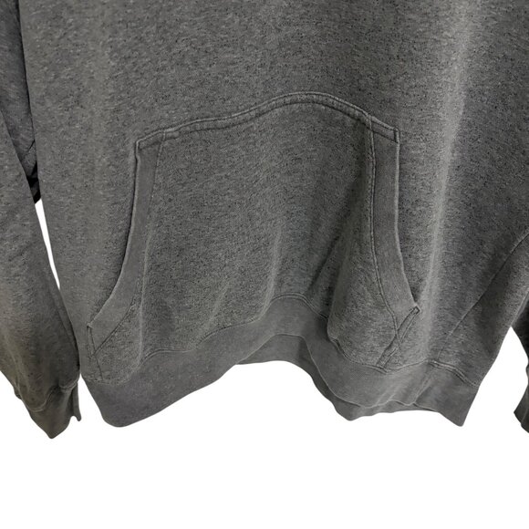 Purdue Boilermakers Hooded Sweatshirt Size Large Gray Big Cotton - Picture 5 of 6